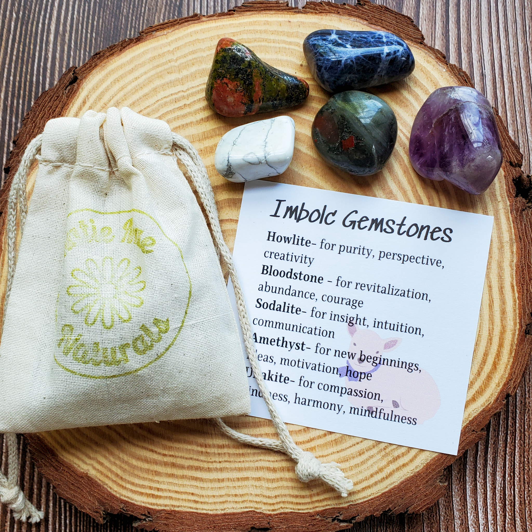 Imbolc Gemstone Set — Renewal Crystal Collection for Clarity, Inspiration & New Beginnings | Clairvoyant Crystals