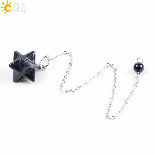 Sacred Merkaba Crystal Pendulum Collection — additional product photo