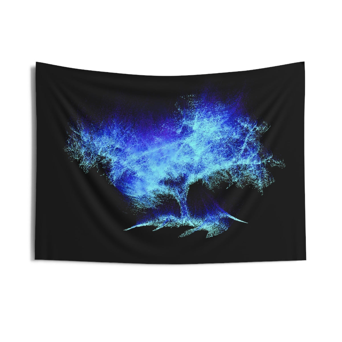 Particle Bonsai Time Evaporation Tapestry