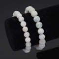 Genuine Moonstone Stretch Bracelet
