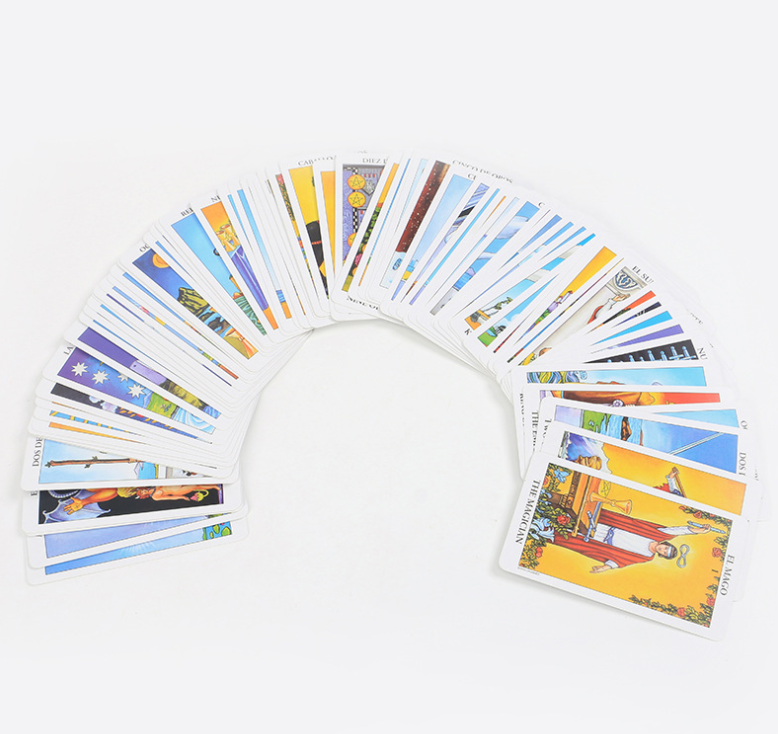 Tarot Deck Tarot Spanish and English bilingual knight — additional product photo