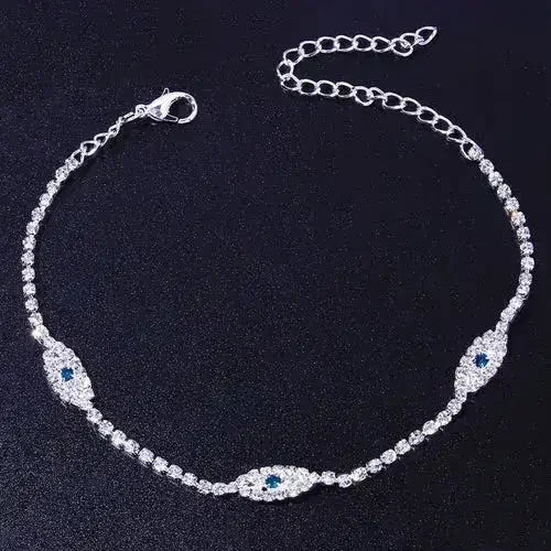 Vintage Evil Eye Anklet