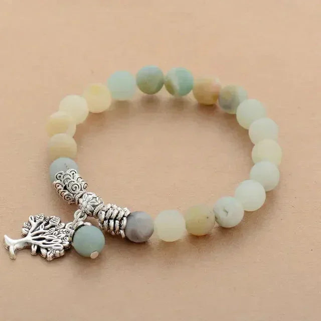 Tree of Life Amazonite Bracelet