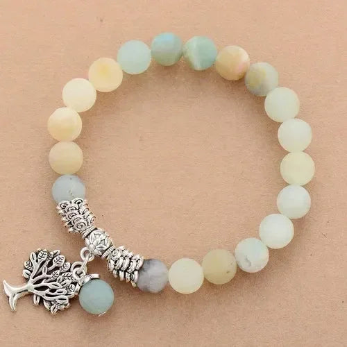 Tree of Life Amazonite Bracelet