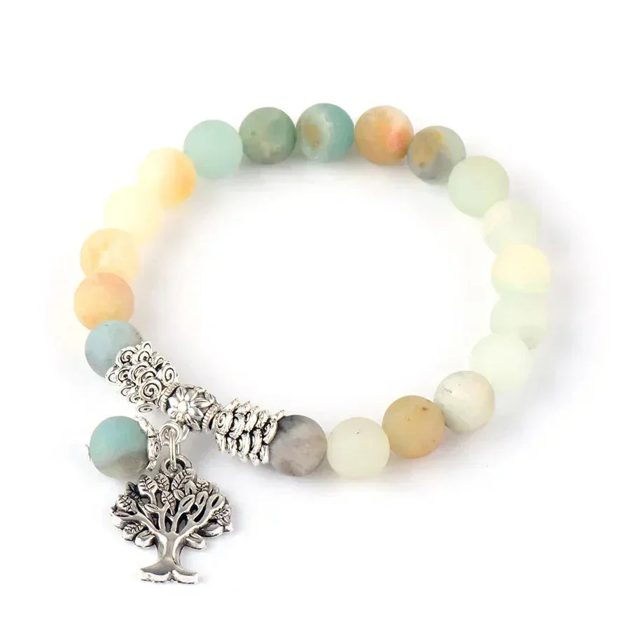 Tree of Life Amazonite Bracelet
