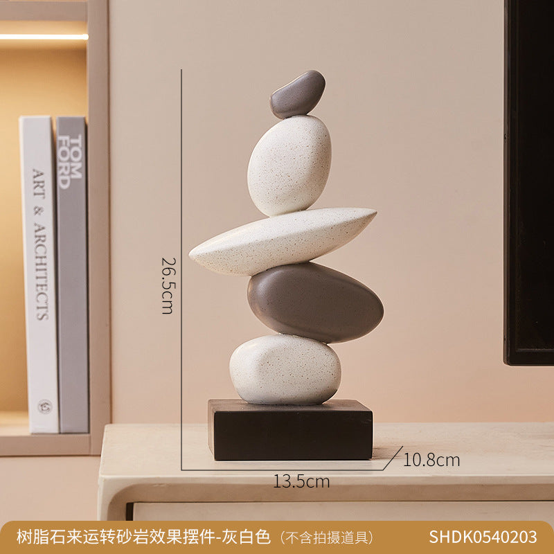 Crystal Balance Stacking Stone Sculpture — additional product photo