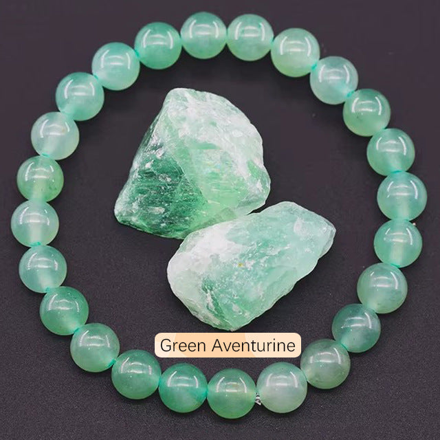 Blue Apatite & Sunstone Energy Bracelet — additional product photo
