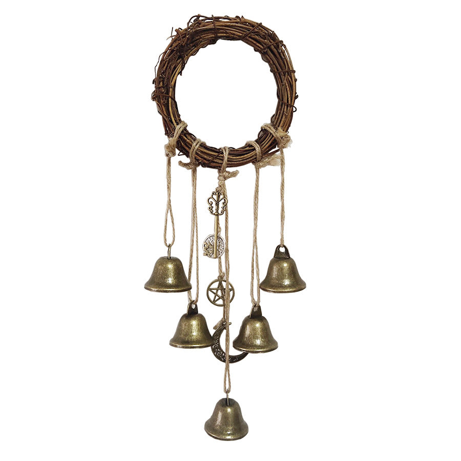 Witch Bell Wicca-Wind Chime – Celtic Doorbell Charm | Clairvoyant Crystals