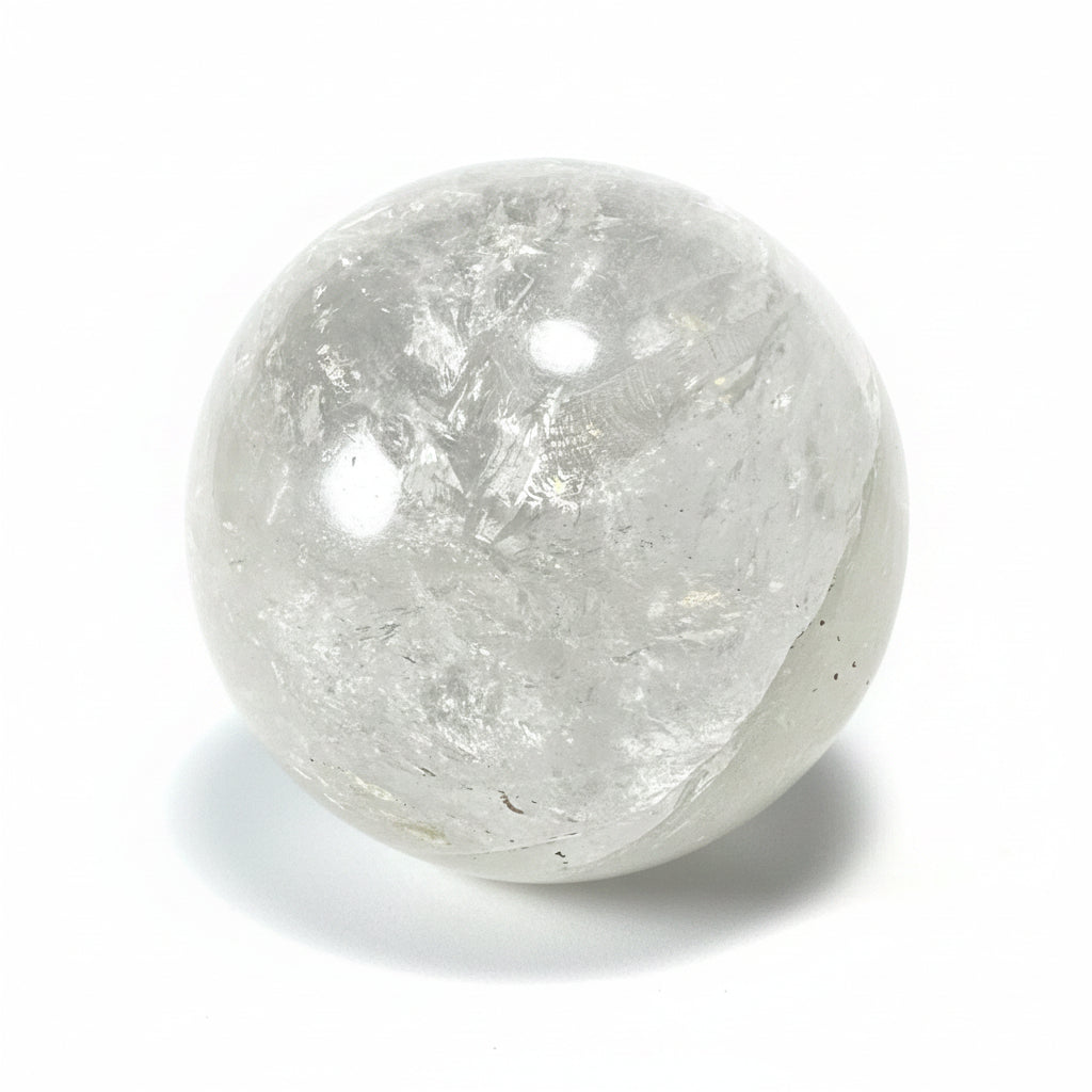 Natural Quartz Crystal Sphere — 60mm | Energized Crystals