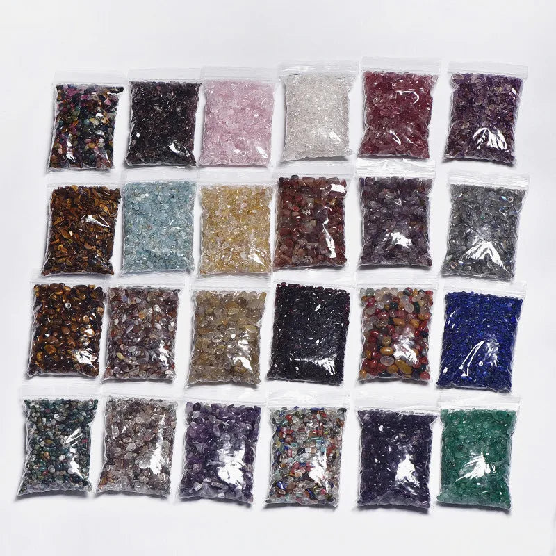 Natural Stones Gravel Crystals Chip Quartz Tumbled Agates — additional product photo