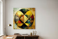 Modern Sphere Glass Wall Art — Designer Collection | Energized Crystals