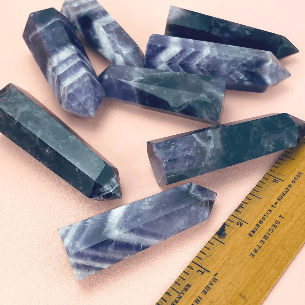 Natural Amethyst Crystal Quartz Point — additional product photo