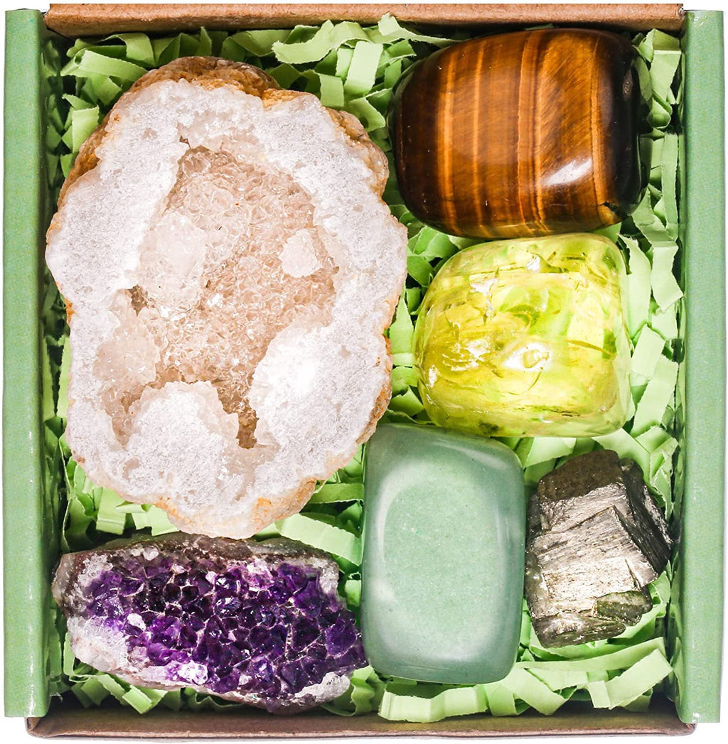 23 Piece Natural Crystal Stone Set Gift Box — additional product photo