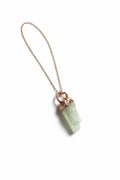 Green Kyanite & Copper Necklace — main product image