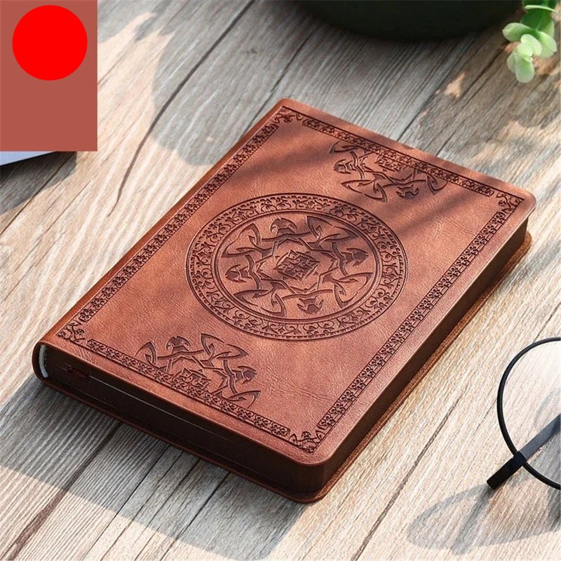 Vintage Leather Notebook | A6 Portable Diary and Journal Pocket Size