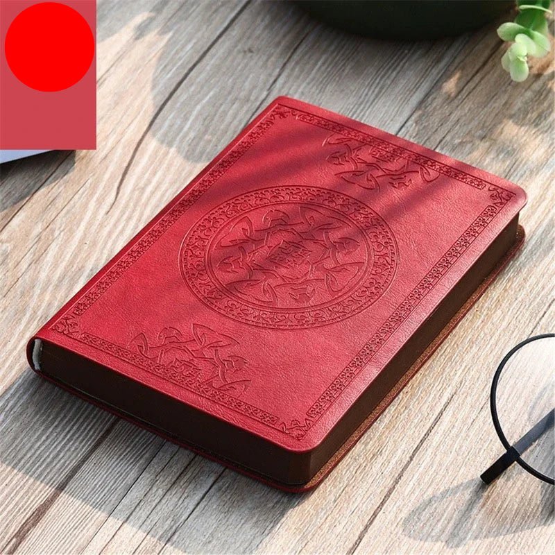 Vintage Leather Notebook | A6 Portable Diary and Journal Pocket Size